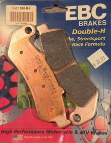 EBC Brakes Double-H Sintered Superbike Brake Pads Rear - FA189HH