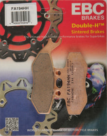 EBC Brakes Double-H Sintered Superbike Brake Pads Front - FA194HH