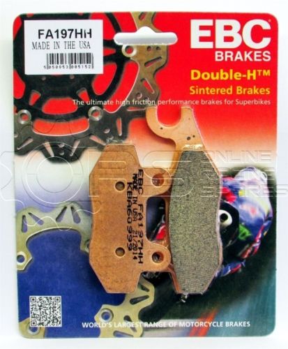 EBC Brakes Double-H Sintered Superbike Brake Pads Rear - FA197HH