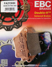 EBC Brakes Double-H Sintered Superbike Brake Pads Rear - FA213HH