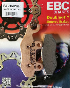 EBC Brakes Double-H Sintered Superbike Brake Pads Rear - FA215/2HH