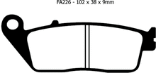 EBC Brakes Double-H Sintered Superbike Brake Pads Front - FA226HH