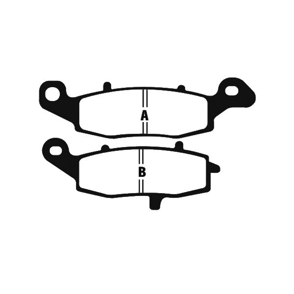 EBC Brakes Double-H Sintered Superbike Brake Pads Front -  FA229HH