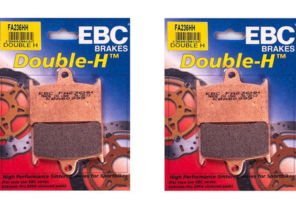 EBC Brakes Double-H Sintered Superbike Brake Pads Front - FA236HH