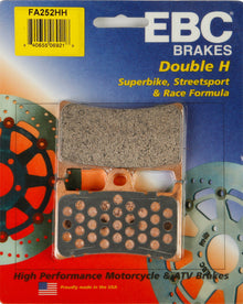 EBC Brakes Double-H Sintered Superbike Brake Pads Front - FA252HH