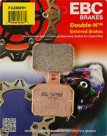 EBC Brakes Double-H Sintered Superbike Brake Pads Front - FA266HH