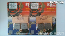 EBC Brakes Double-H Sintered Superbike Brake Pads Front - FA294HH