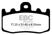 EBC Brakes Double-H Sintered Superbike Brake Pads Front - FA335HH