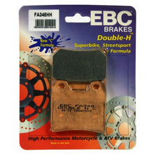 EBC Brakes Double-H Sintered Superbike Brake Pads Rear - FA348HH