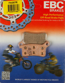EBC Brakes Double-H Sintered Superbike Brake Pads Rear - FA357R