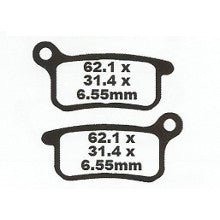 EBC Brakes Double-H Sintered Superbike Brake Pads Rear - FA357R