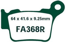 EBC Brakes Double-H Sintered Superbike Brake Pads Rear - FA368R