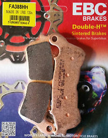 EBC Brakes Double-H Sintered Superbike Brake Pads Front - FA388HH