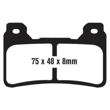 EBC Brakes Double-H Sintered Superbike Brake Pads Front - FA390HH