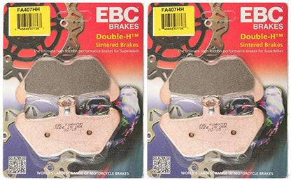 EBC Brakes Double-H Sintered Superbike Brake Pads Front - FA407HH