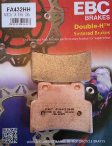 EBC Brakes Double-H Sintered Superbike Brake Pads Front - FA432HH