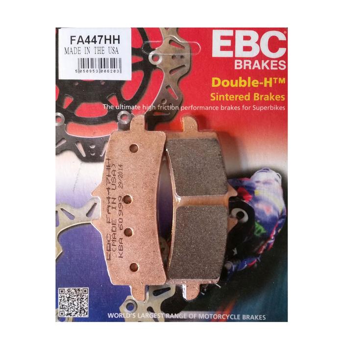 EBC Brakes Double-H Sintered Superbike Brake Pads Front - FA447HH