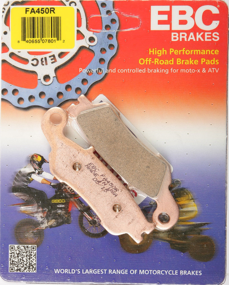 EBC Brakes Double-H Sintered Superbike Brake Pads Front - FA450R