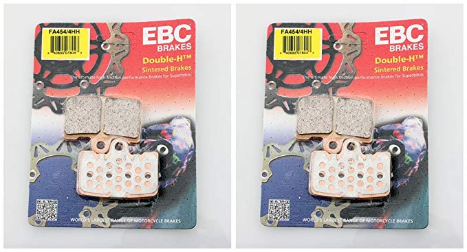 EBC Brakes Double-H Sintered Superbike Brake Pads Front - FA454/4HH