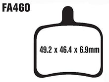 EBC Brakes Double-H Sintered Superbike Brake Pads Rear - FA460HH
