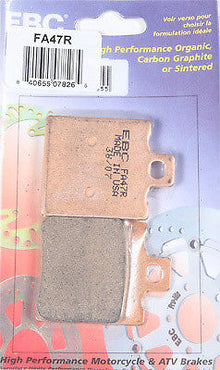 EBC Brakes Double-H Sintered Superbike Brake Pads Front - FA47R