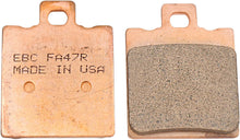EBC Brakes Double-H Sintered Superbike Brake Pads Front - FA47R