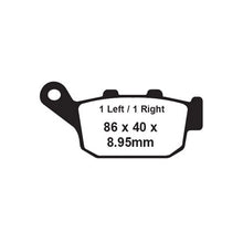 EBC Brakes Double-H Sintered Superbike Brake Pads Rear - FA496HH