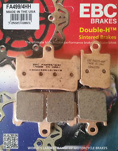 EBC Brakes Double-H Sintered Superbike Brake Pads Front - FA499/4HH