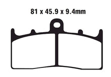 EBC Brakes Double-H Sintered Superbike Brake Pads Front - FA613HH