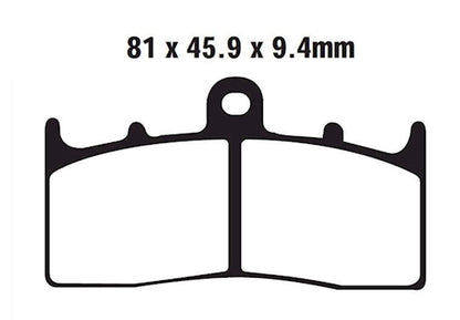 EBC Brakes Double-H Sintered Superbike Brake Pads Front - FA613HH