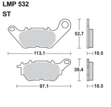 EBC Brakes Double-H Sintered Superbike Brake Pads Rear - FA662HH