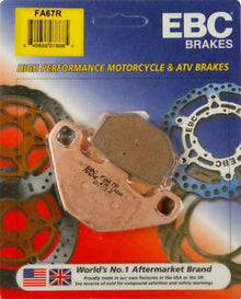 EBC Brakes Double-H Sintered Superbike Brake Pads Rear - FA67R