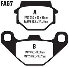 EBC Brakes Double-H Sintered Superbike Brake Pads Rear - FA67R