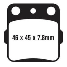 EBC Brakes Double-H Sintered Superbike Brake Pads Rear - FA84R