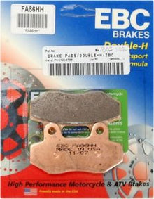 EBC Brakes Double-H Sintered Superbike Brake Pads Rear - FA86HH
