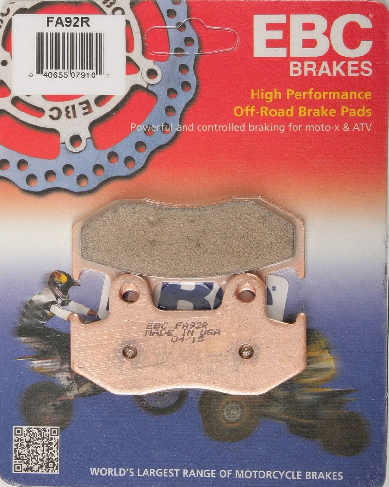 EBC Brakes Double-H Sintered Superbike Brake Pads Front - FA92R