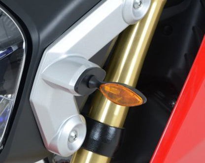 R&G Racing Front Indicator Adapter Kit for Honda GROM 125 '13-15 & Honda CBR500R/CB500X/CB500F '13-18