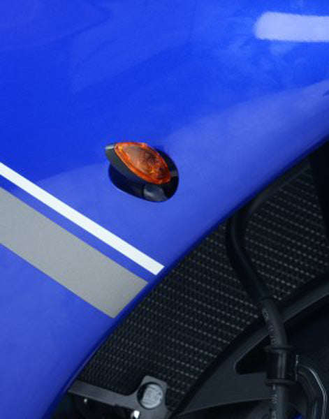 R&G Racing Front Indicator Adapter Kit for Yamaha YZF-R1 '13-14 (+ 11 more bikes)
