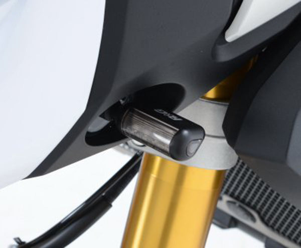 R&G Racing Front Indicator Adapter Kit for the Suzuki DL1000 V-Strom '14-18