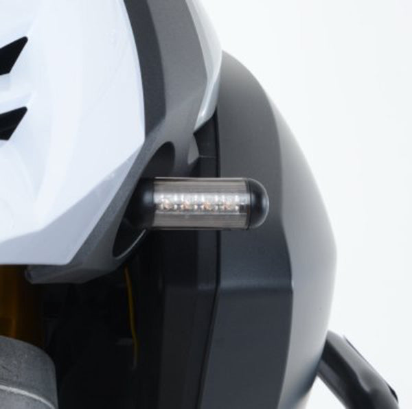 R&G Racing Front Indicator Adapter Kit for the Suzuki DL1000 V-Strom '14-18