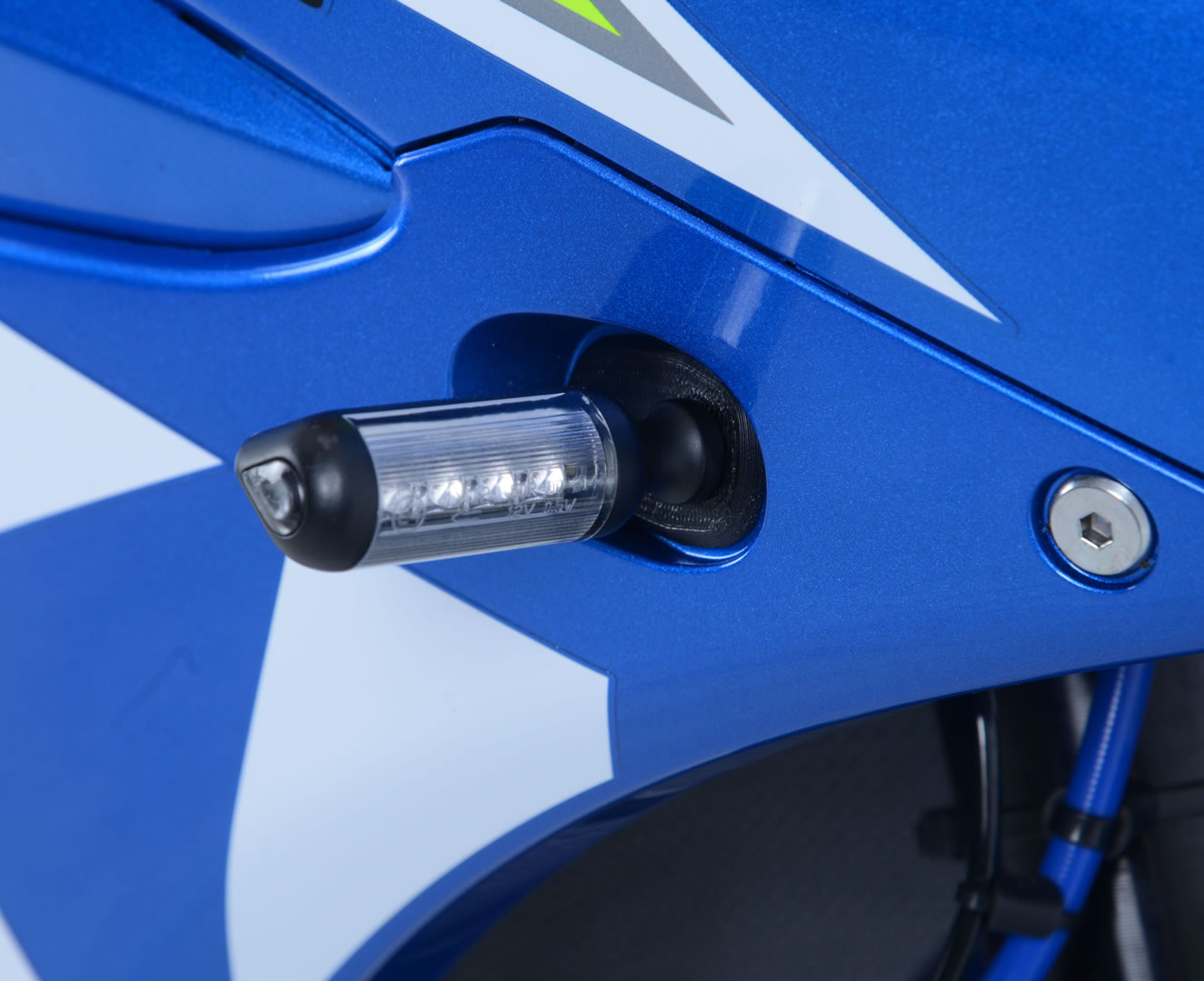 R&G Racing Front Indicator Adapter Kit for Suzuki GSX-R1000 / GSX-R1000R '17-19