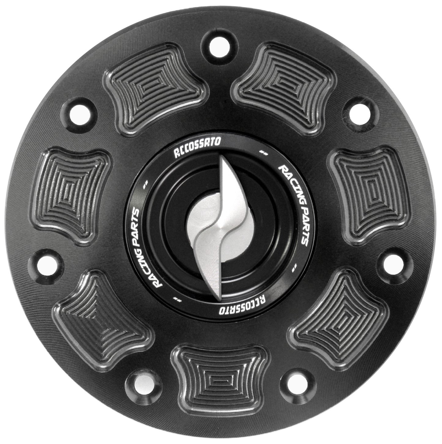 Accossato Fuel Cap for Kawasaki Models - 7 bolt pattern