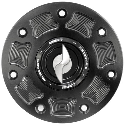 Accossato Fuel Cap for Kawasaki Models - 7 bolt pattern