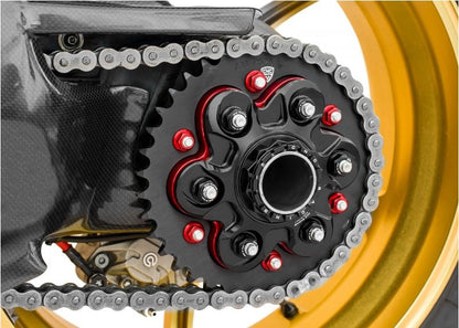 CNC Racing Large Quick Change Carrier for the Ducati Panigale V4, 1199/1299, Monster 1200, and Supersport