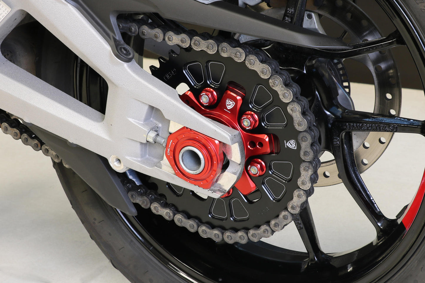 CNC Racing Aluminum Rear Sprocket Carrier for Ducati DesertX and Multistrada 1200/1260 Enduro / 950/V2