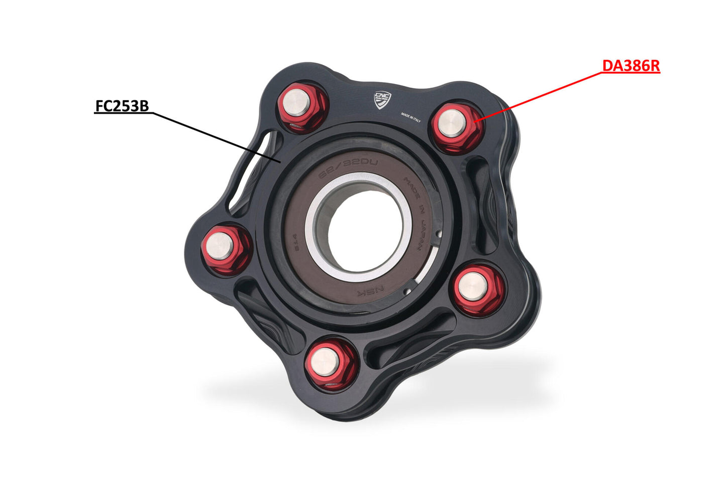 CNC Racing Aluminum Rear Sprocket Carrier for Ducati Panigale / Streetfighter V4 (2025+)