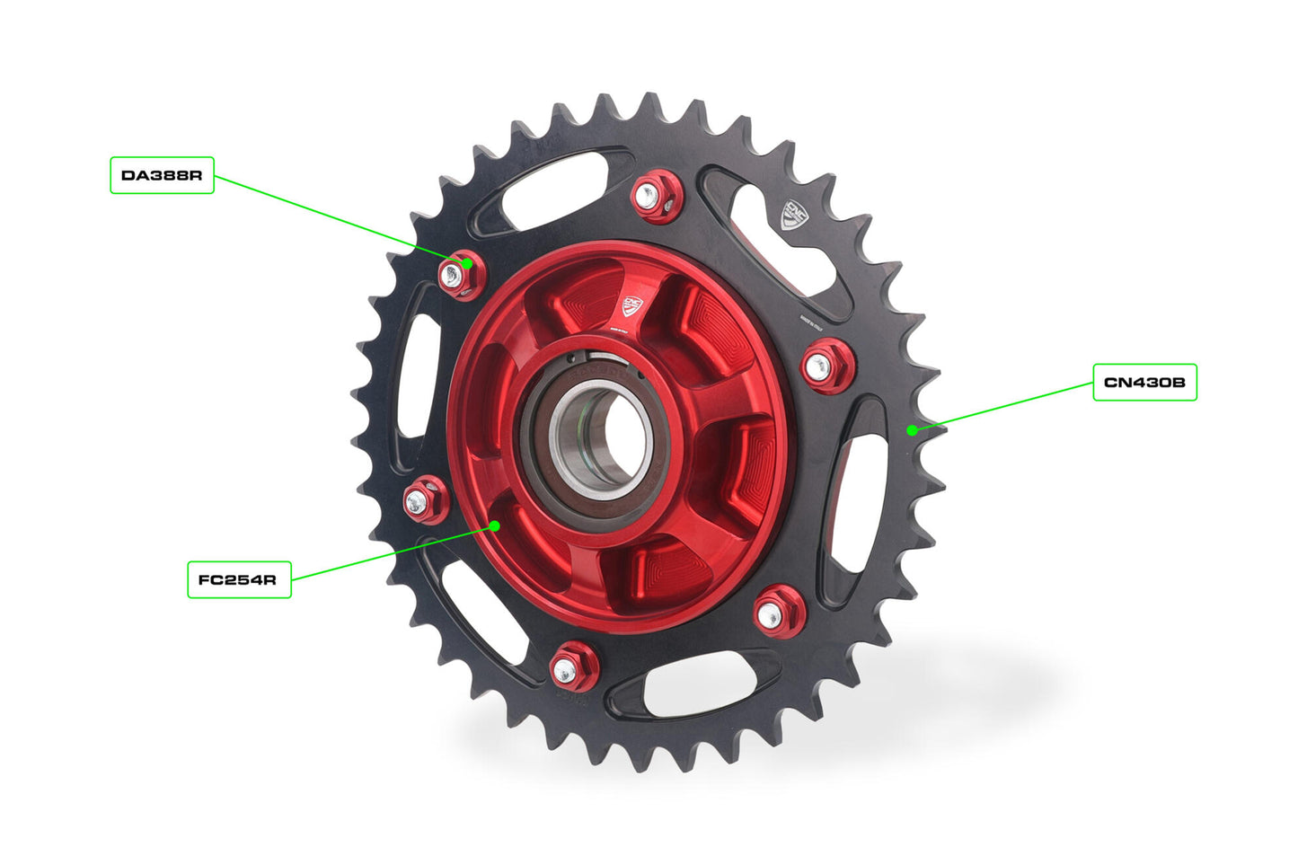 CNC Racing Aluminum Rear Sprocket Carrier for Ducati Multistrada V2 (2025+)