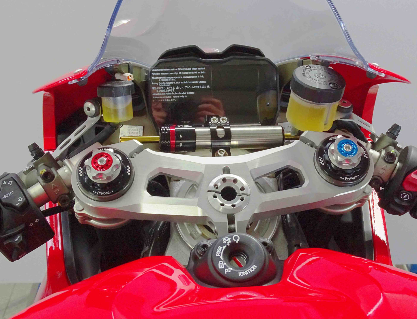Matris SDR Steering Damper Front Kit for the Ducati Panigale V4 / S / R / Speciale