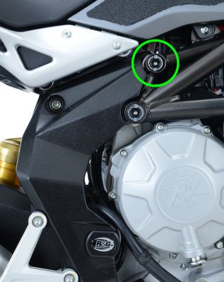 R&G Racing Right Side Lower Frame Insert for MV Agusta Brutale 675 '12-'16 & Brutale 800 '12-'16