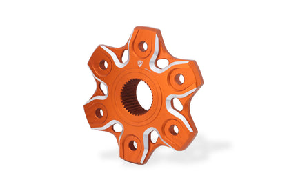 CNC Racing Bi-Color Aluminum Hub Flange for KTM 1290 / 1390 Super Duke R / RR / EVO / GT